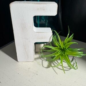 Wood Alphabet F Letter